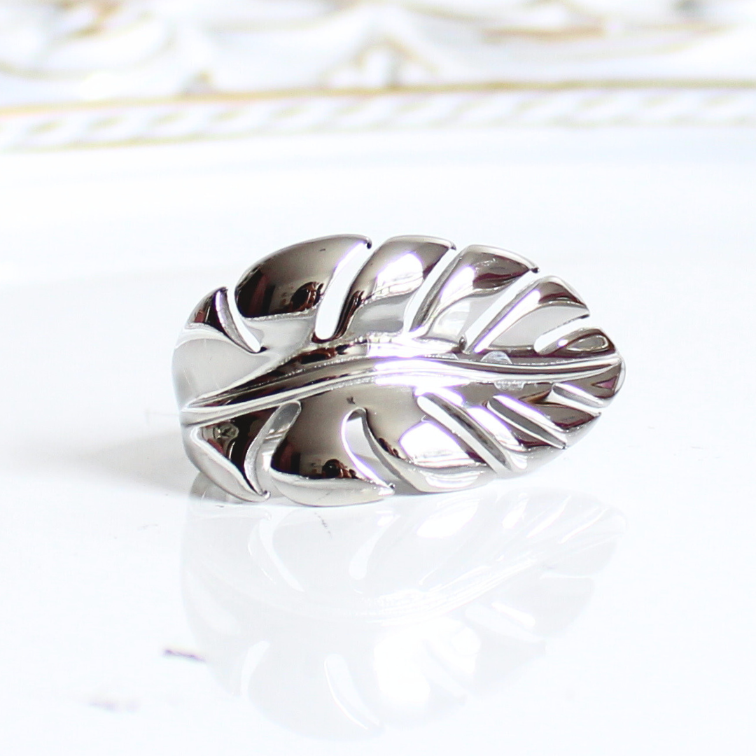 MAXI ANILLO HOJA