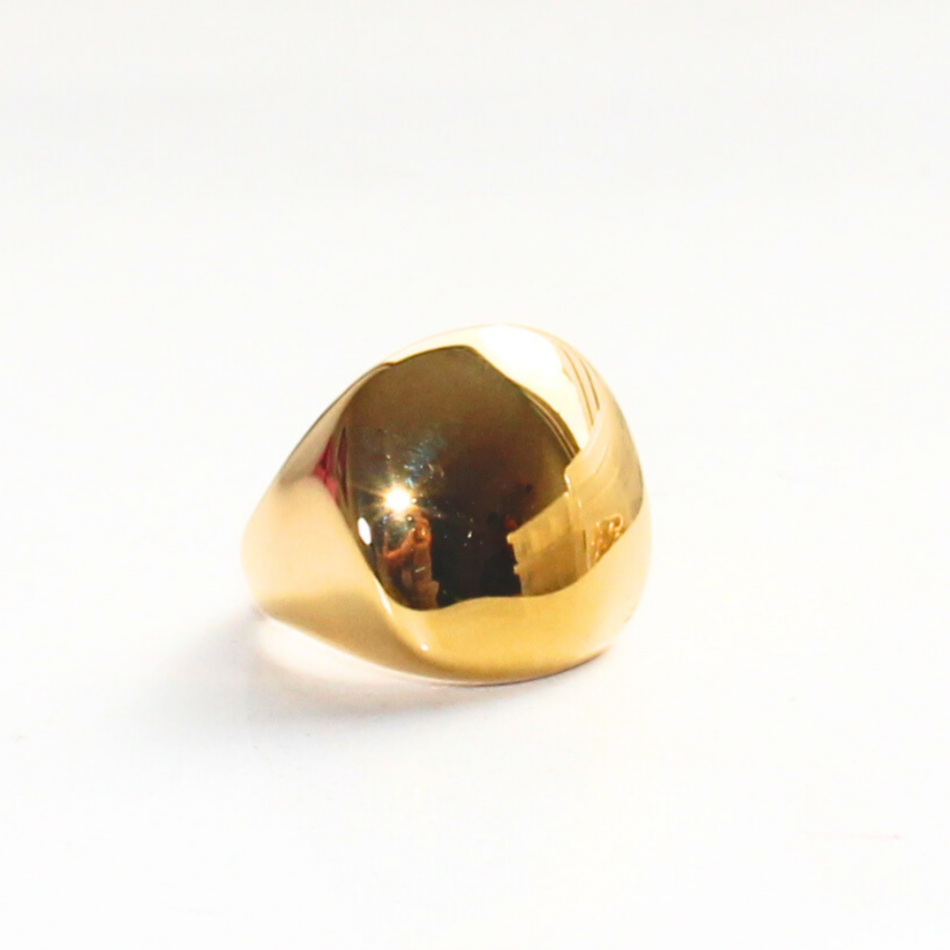 ANILLO CHUNKY DORADO
