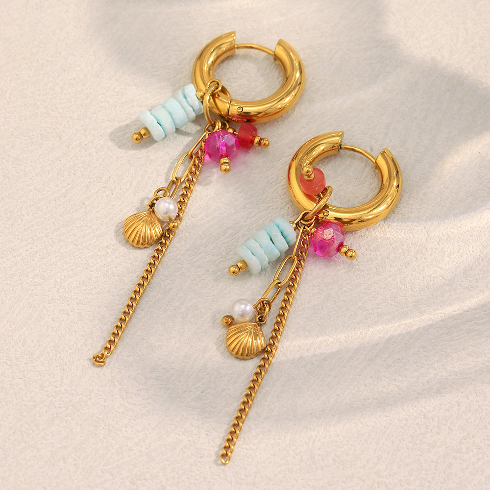 CANDONGAS CON CHARMS DE COLORES