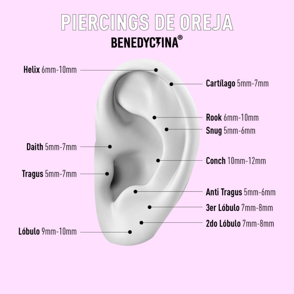 Argolla clicker dorada en titanio con circonitas frontales y mariposa