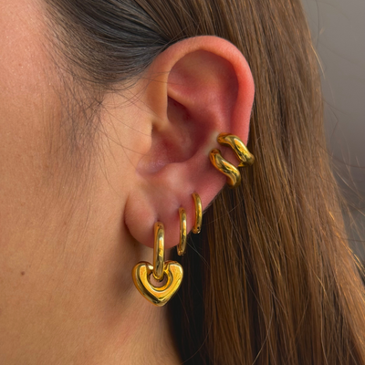 ARETES CORAZÓN PAR