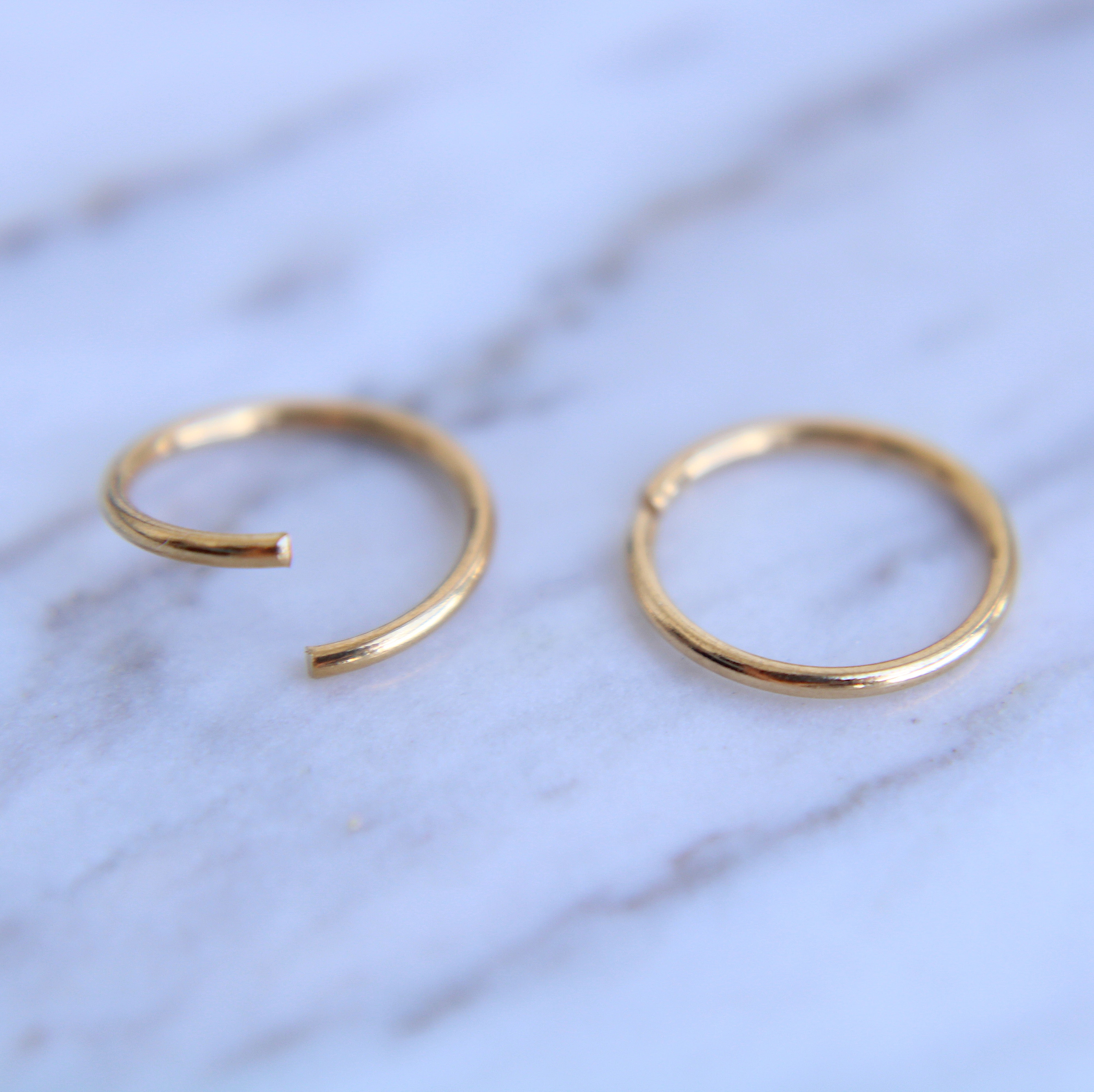 Argolla sin fin simple twist