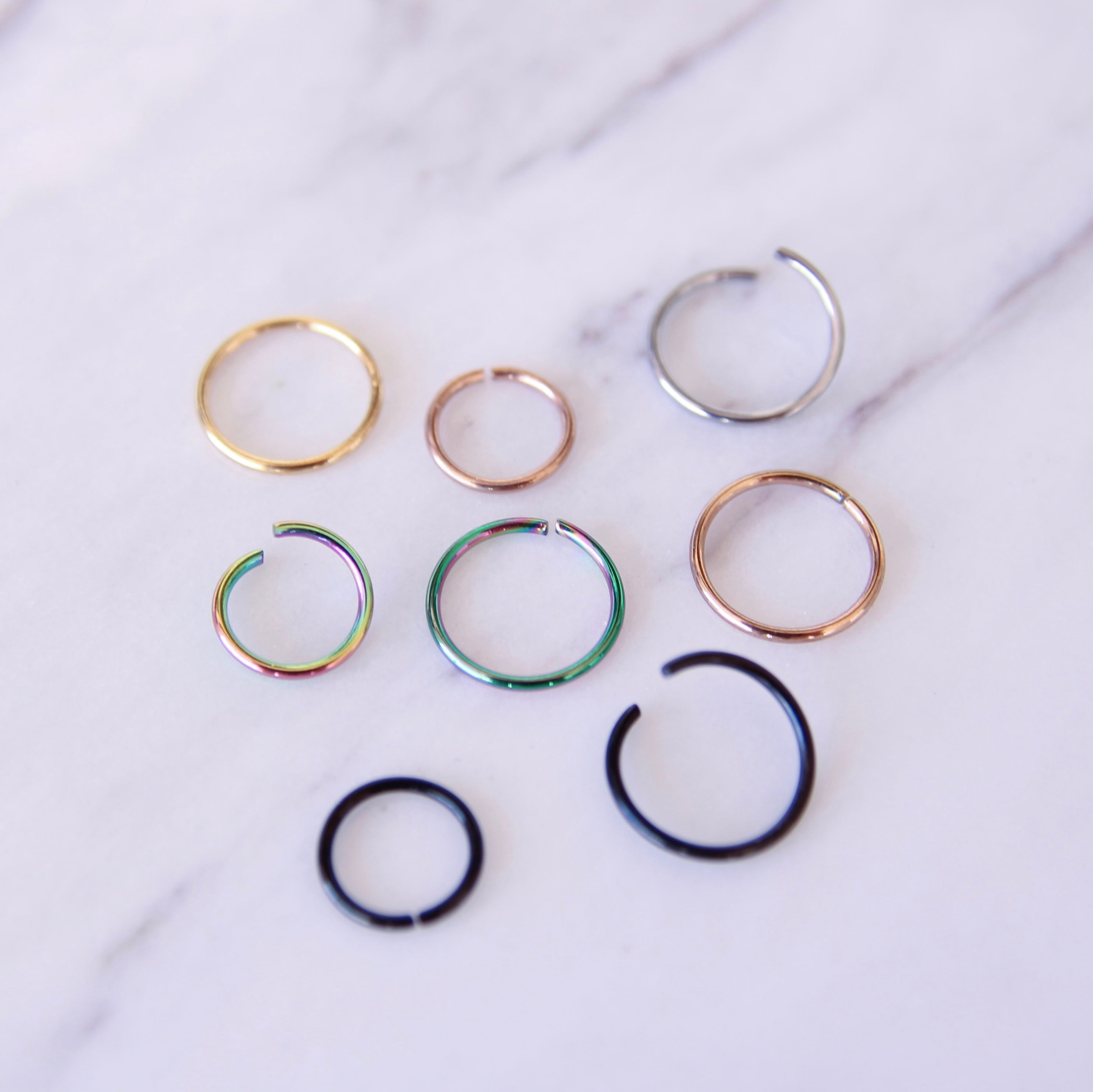 Argolla sin fin simple twist